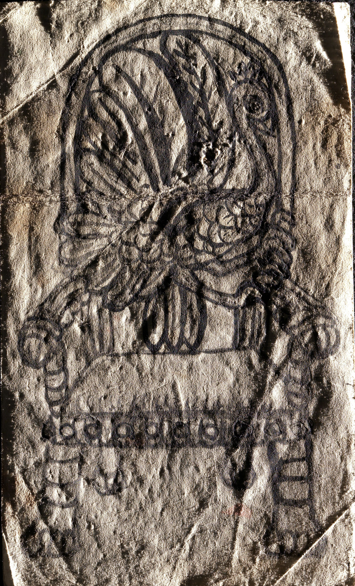 Stol, utkast [Tegning]