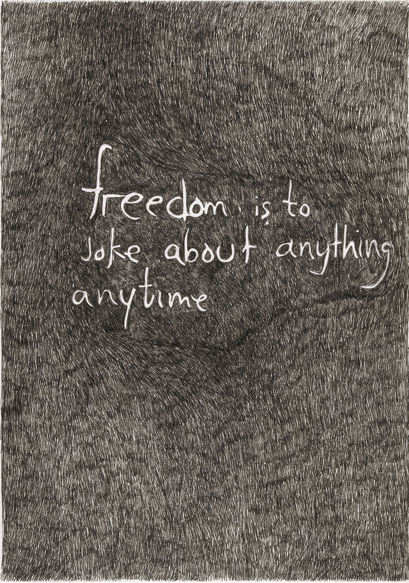 Images from the Inside. What is Freedom? [Tegning]