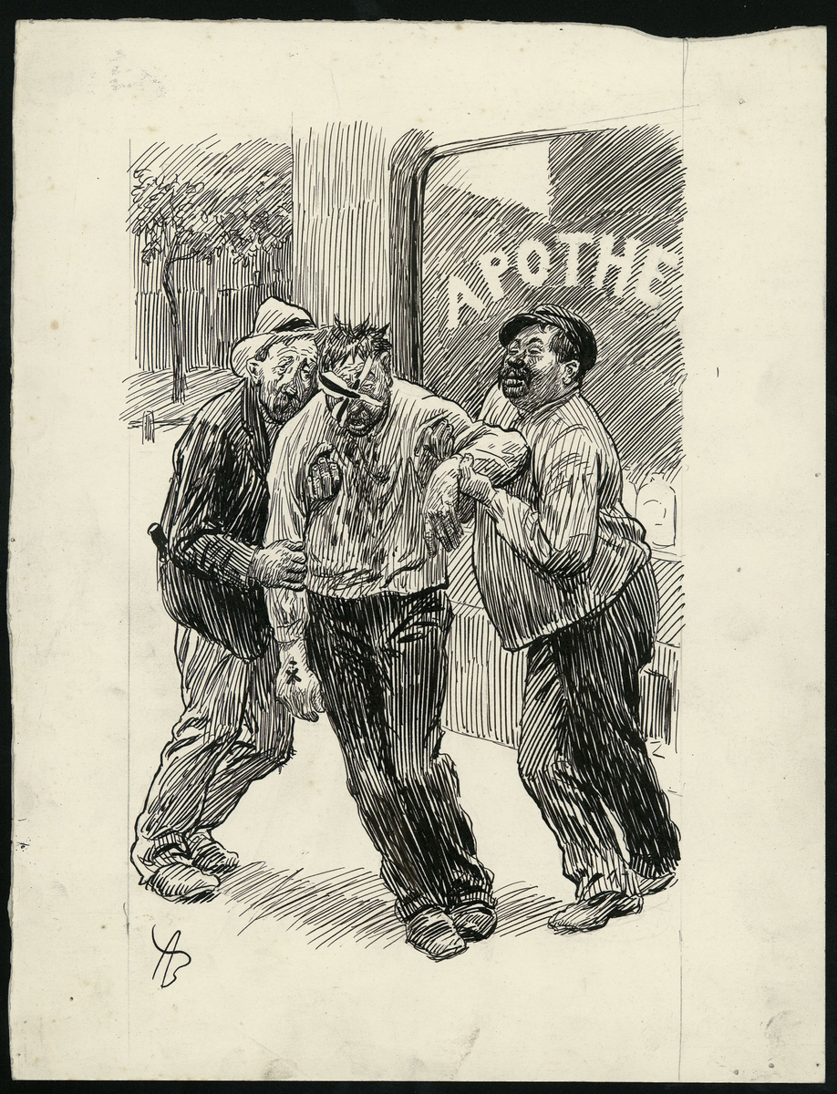 "Maneten" [Tegning]