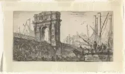 Trajan-buen i Ancona [Grafikk]