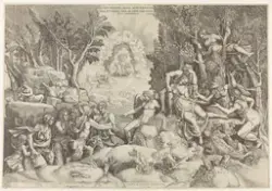 Procris' død [Grafikk]