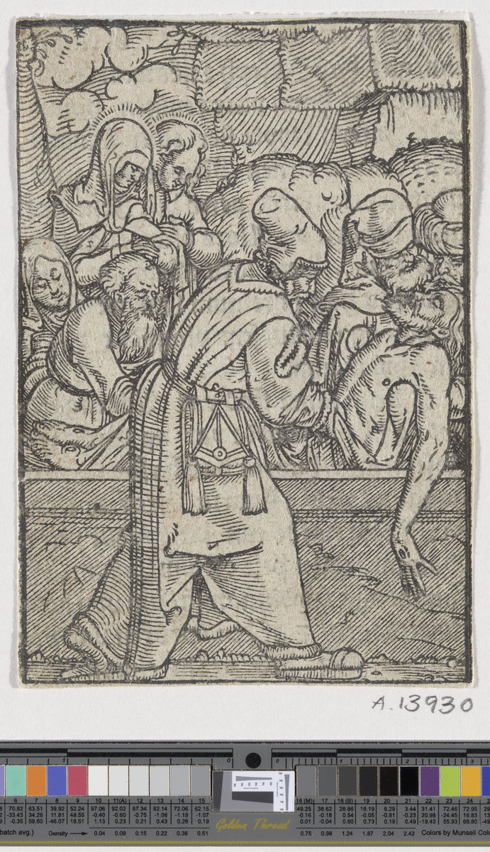 Kristus gravlegges [Grafikk]
