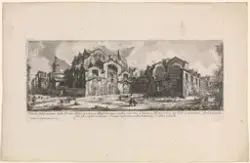 Levningene av Diokletians og Maximians termer [Grafikk]