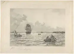 Innseilingen til Christiania [Grafikk]