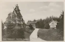 Restaurering av Gol stavkirke [Fotografi]