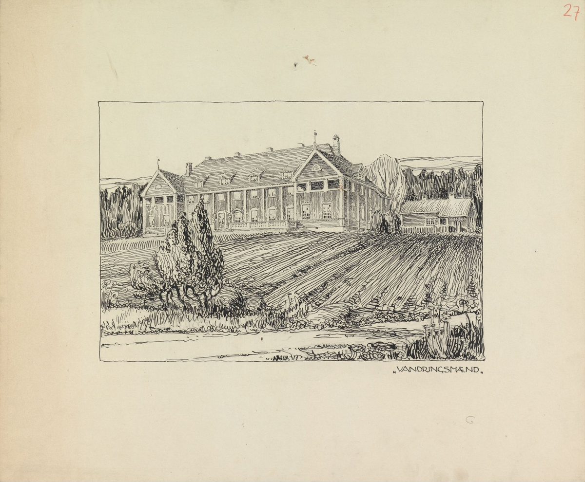 Landshotell [Eksteriørperspektiv]