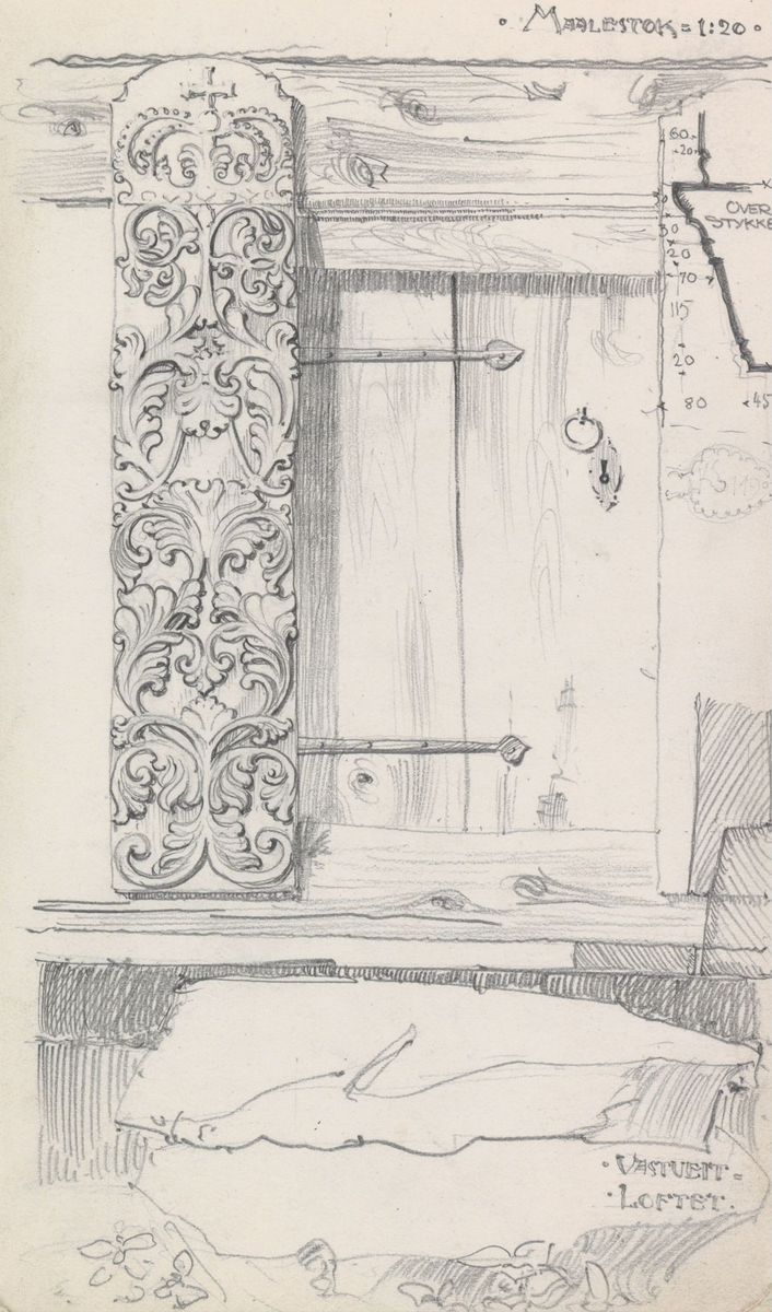 Vastveitloftet på Skansen [Oppmåling]