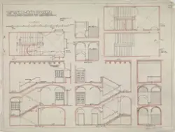 Sjømannsskolen i Tønsberg. Skjema [Skjemategning]