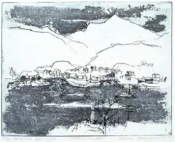 Vinter, Svolvær [Grafikk]