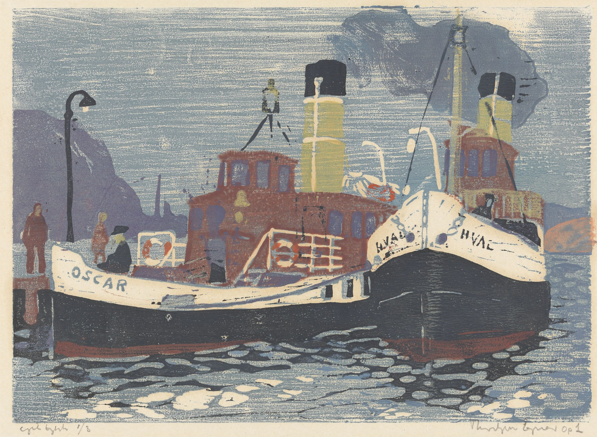 Fjordbåter [Grafikk]