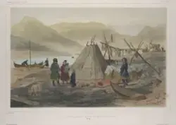 Lavvo på Magerøya [Grafikk]