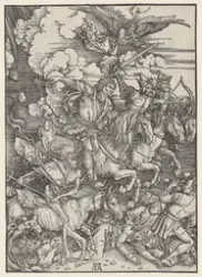 De fire apokalyptiske ryttere [Grafikk]