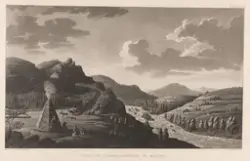 Lavvo og reinflokk [Grafikk]