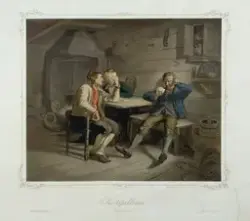 Kortspillerne [Grafikk]