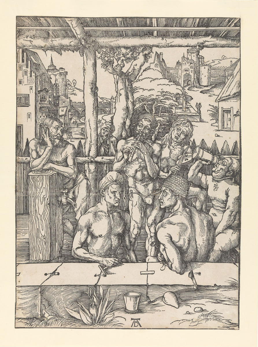 Mannsbadet [Grafikk]