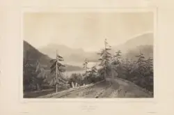 Randsfjorden ved Gran [Grafikk]