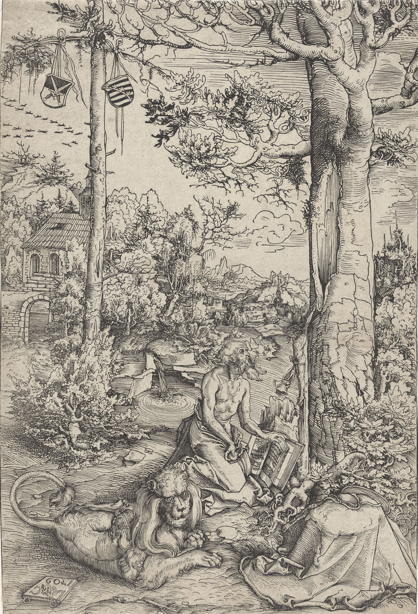 Hieronymus' botgjøring [Grafikk]
