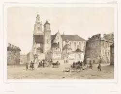 Katedralen i Krakow [Grafikk]