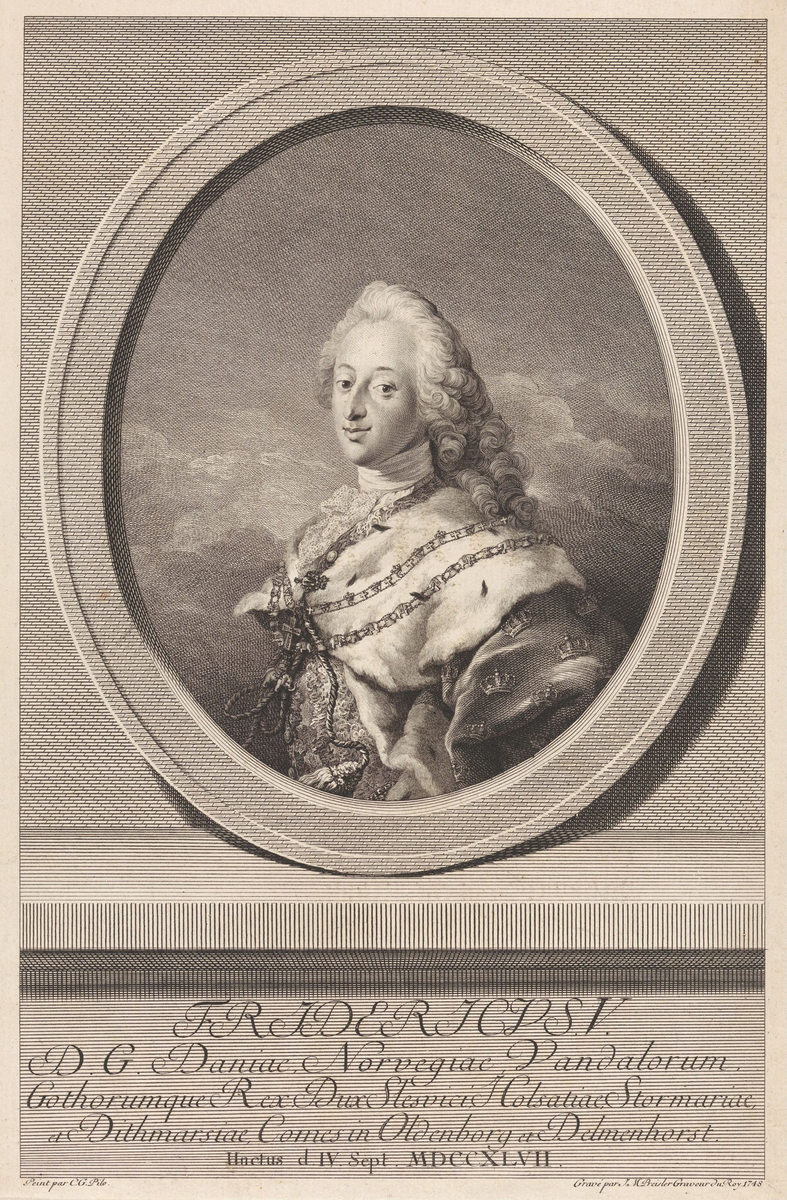 Frederik V av Danmark og Norge [Grafikk]