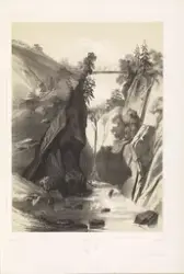 Bro ved Løsnes [Grafikk]