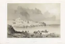 Utsikt over Torshavn [Grafikk]