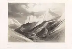 Det indre av isbreen ved Bellsund [Grafikk]