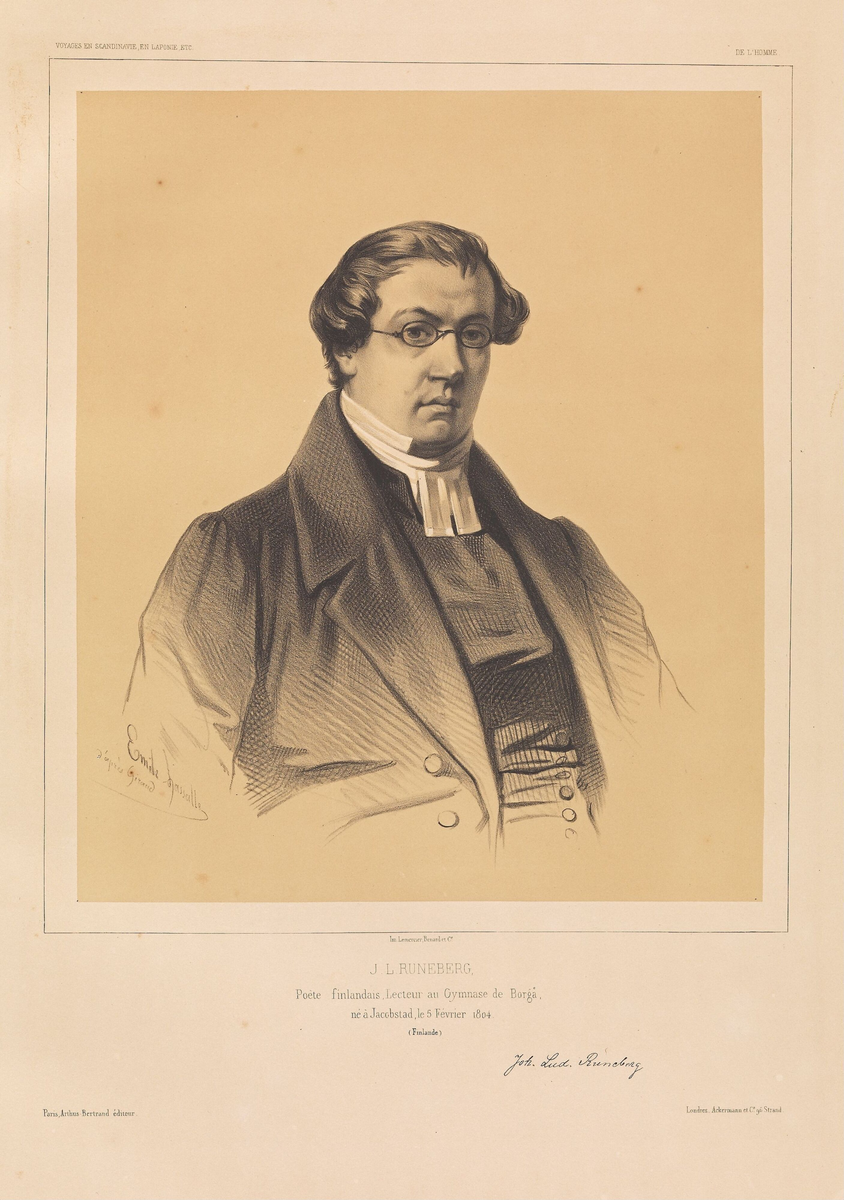 J.L. Runeberg. [Grafikk]