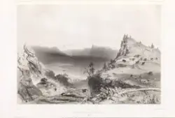 Bindalsfjorden sett fra Hildringen [Grafikk]