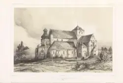 Nidarosdomen sett fra nord [Grafikk]