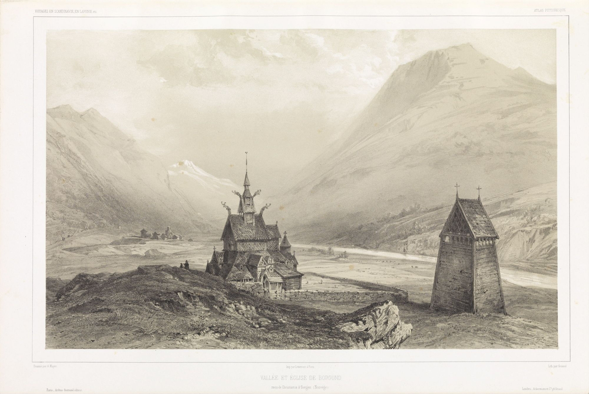 Borgund stavkirke [Grafikk]