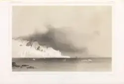 Syvende panorama over Madeleinebukta [Grafikk]