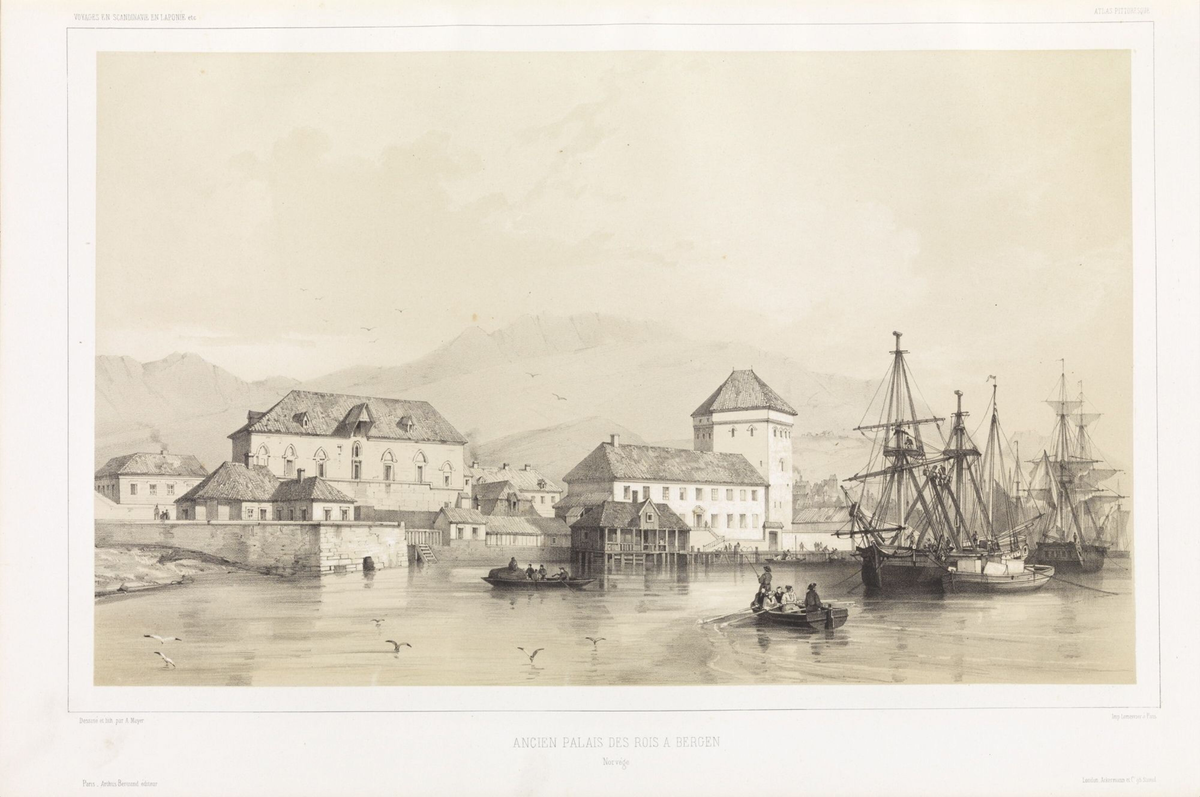 Håkonshallen i Bergen [Grafikk]