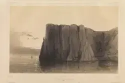 Nordkapp sett fra vest [Grafikk]