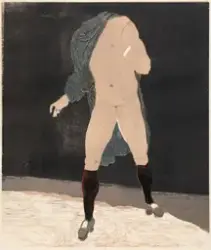 Headless Man in Stockings [Grafikk]