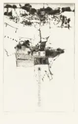 Mytologisk landskap III [Grafikk]