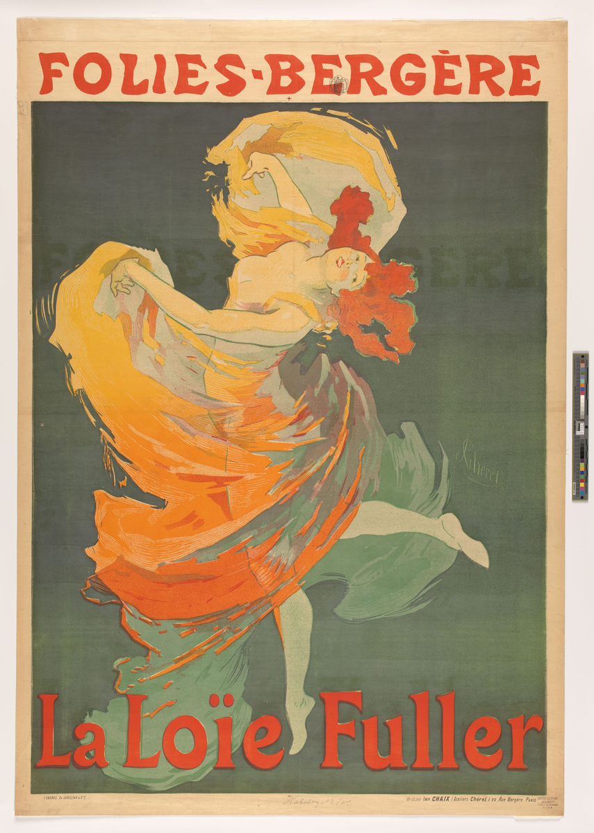 Loïe Fuller på Folies-Bergère [Plakat]