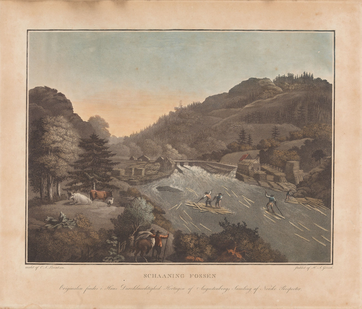 Skåningsfossen [Grafikk]