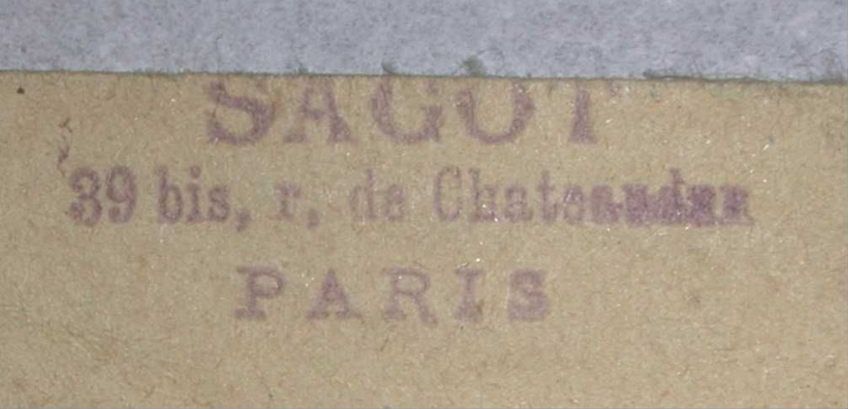 Librairie Ed. Sagot [Plakat]