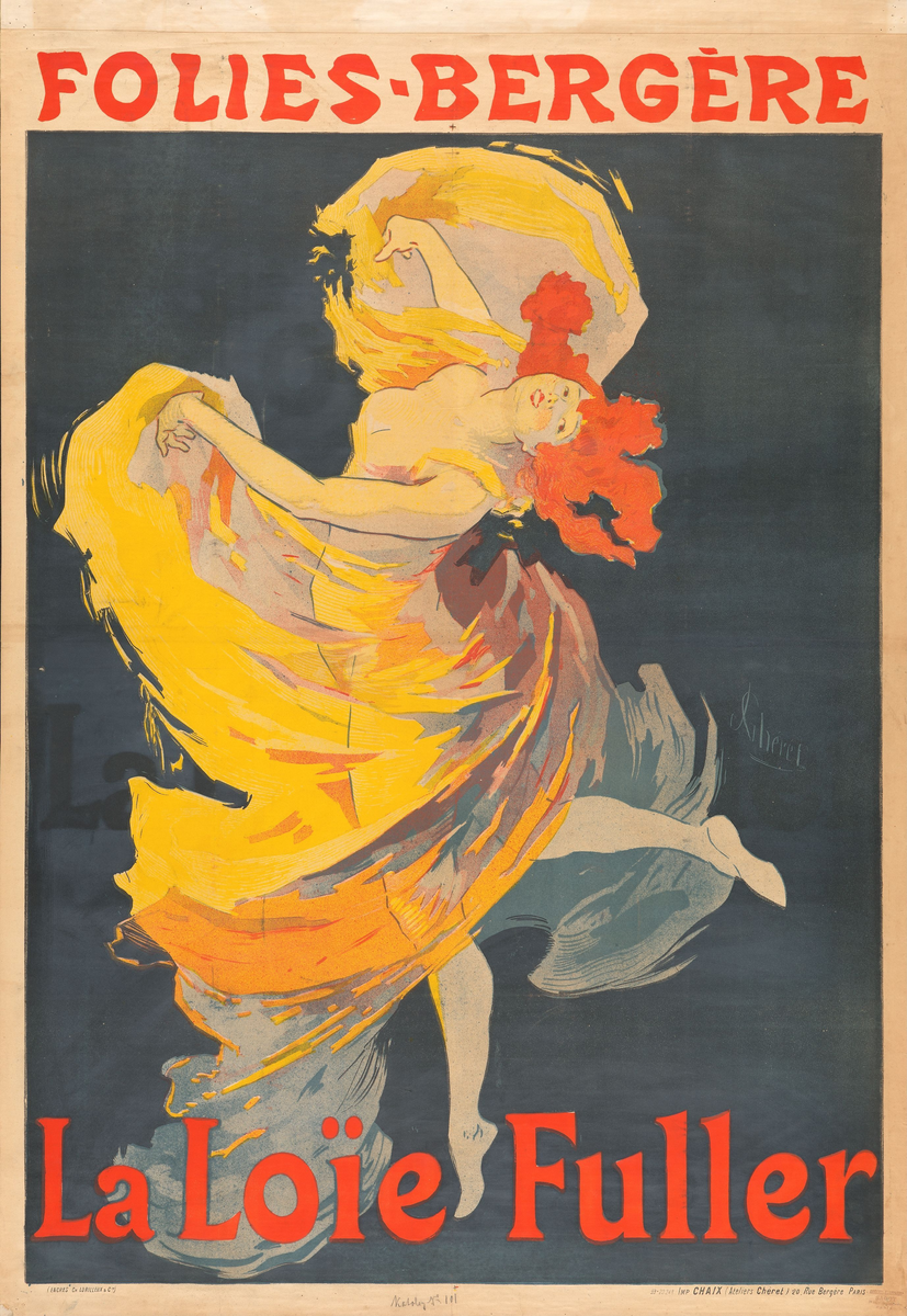 Loïe Fuller på Folies-Bergère [Plakat]