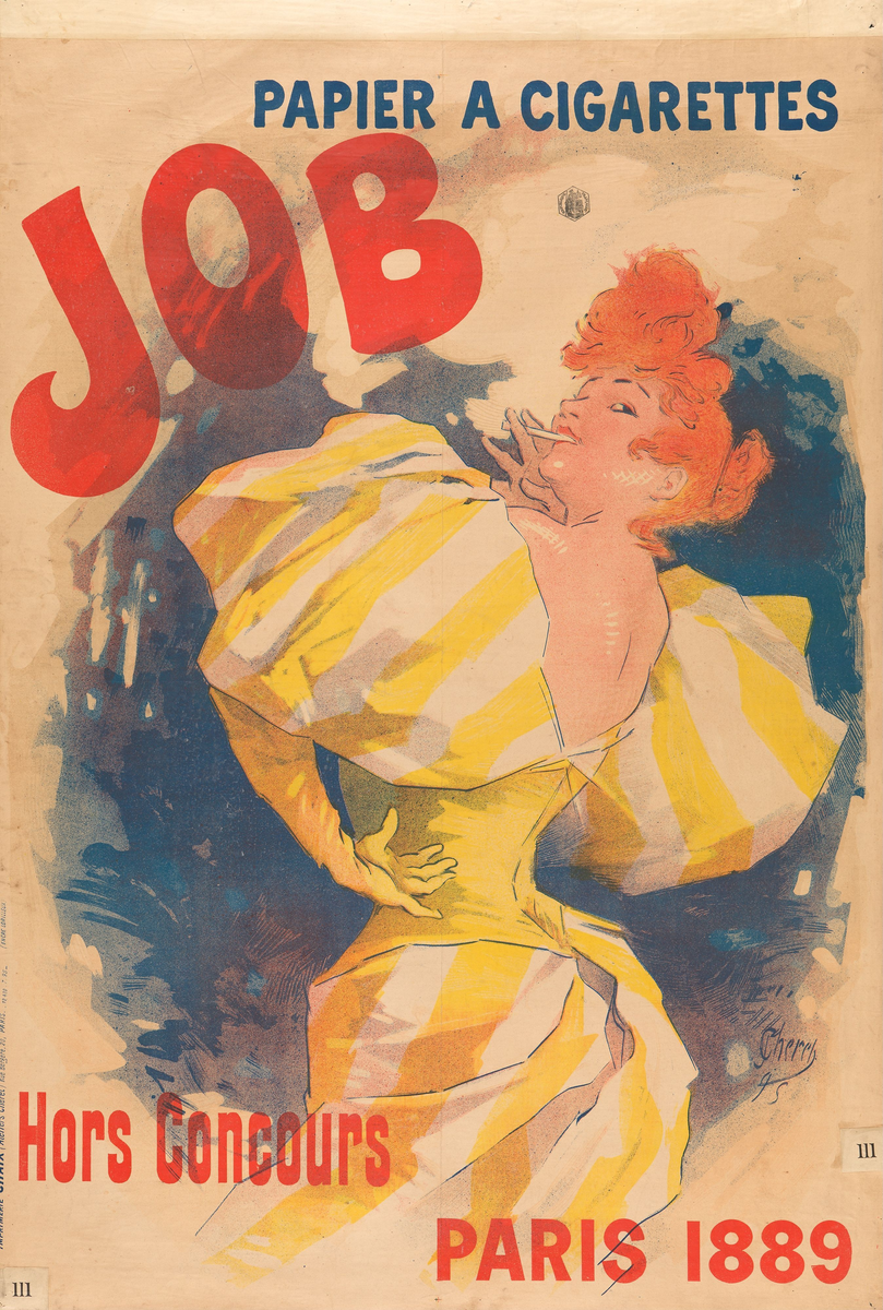 Papier à Cigarettes Job [Plakat]