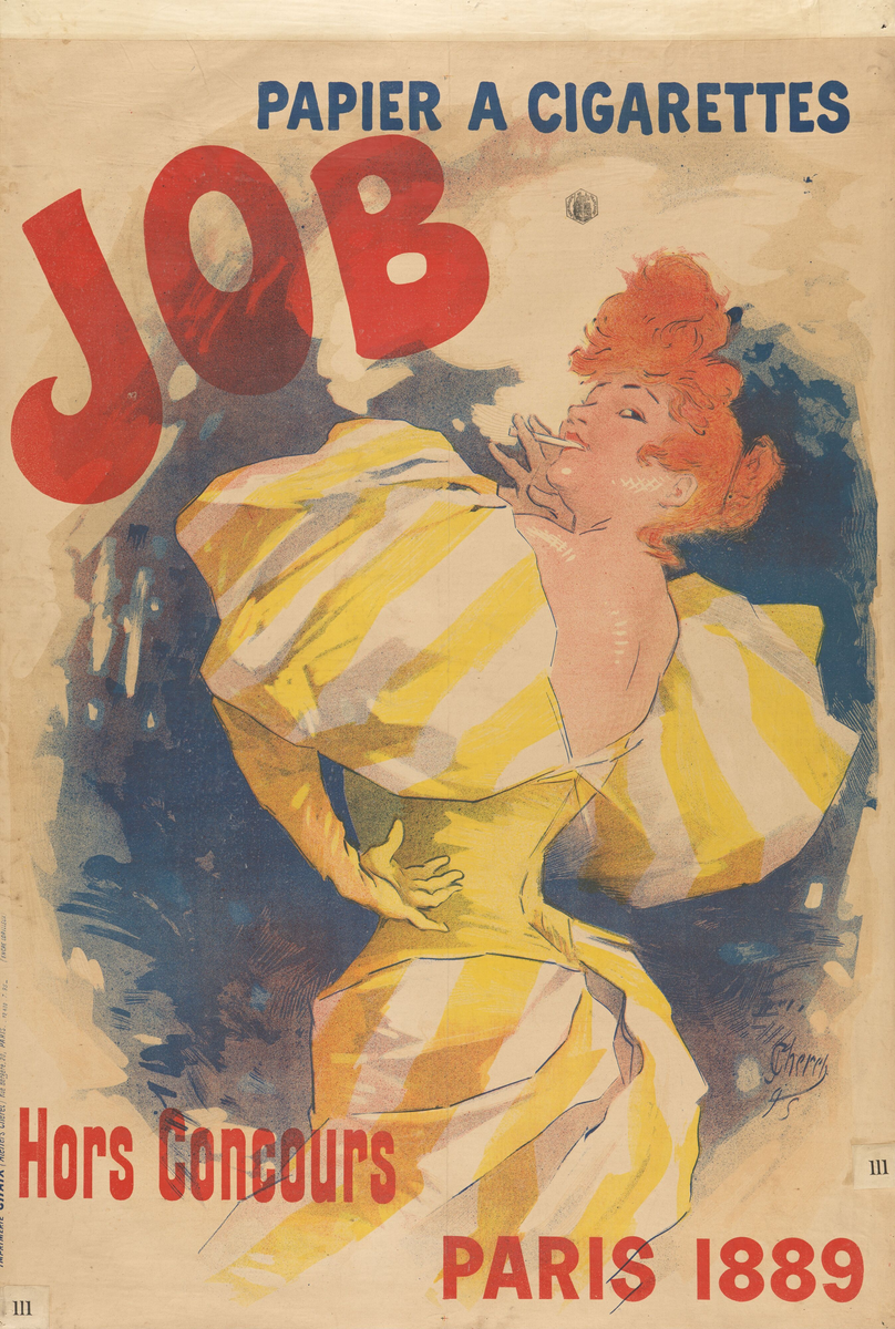 Papier à Cigarettes Job [Plakat]