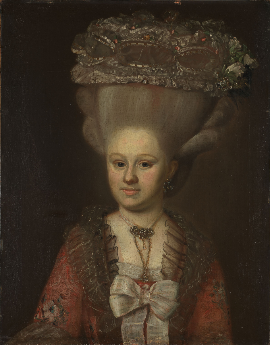 Portrett av Hulleborg Hielm, født Abel [Maleri]