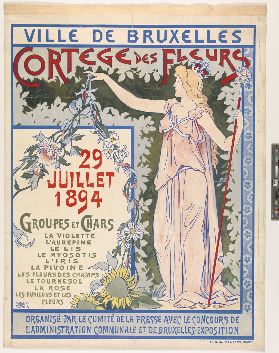 Cortege des Fleurs [Plakat]