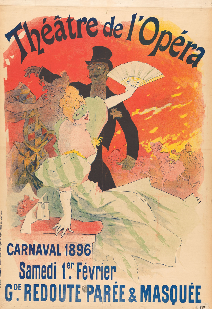 Théâtre de l'Opera Carnalval 1896 [Plakat]
