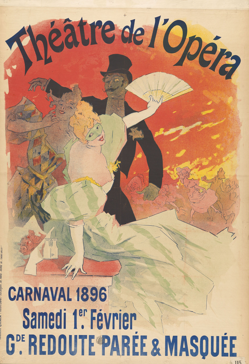 Théâtre de l'Opera Carnalval 1896 [Plakat]