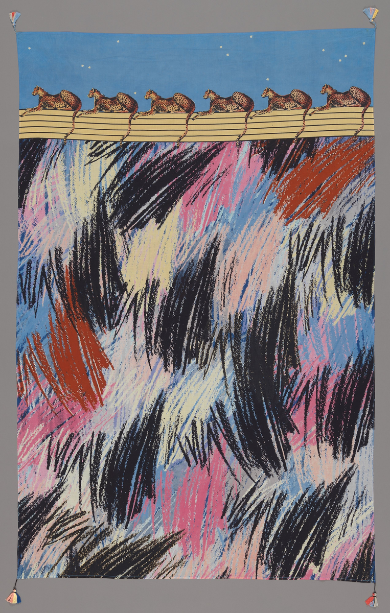 Gepardene [Dekorativ tekstil]