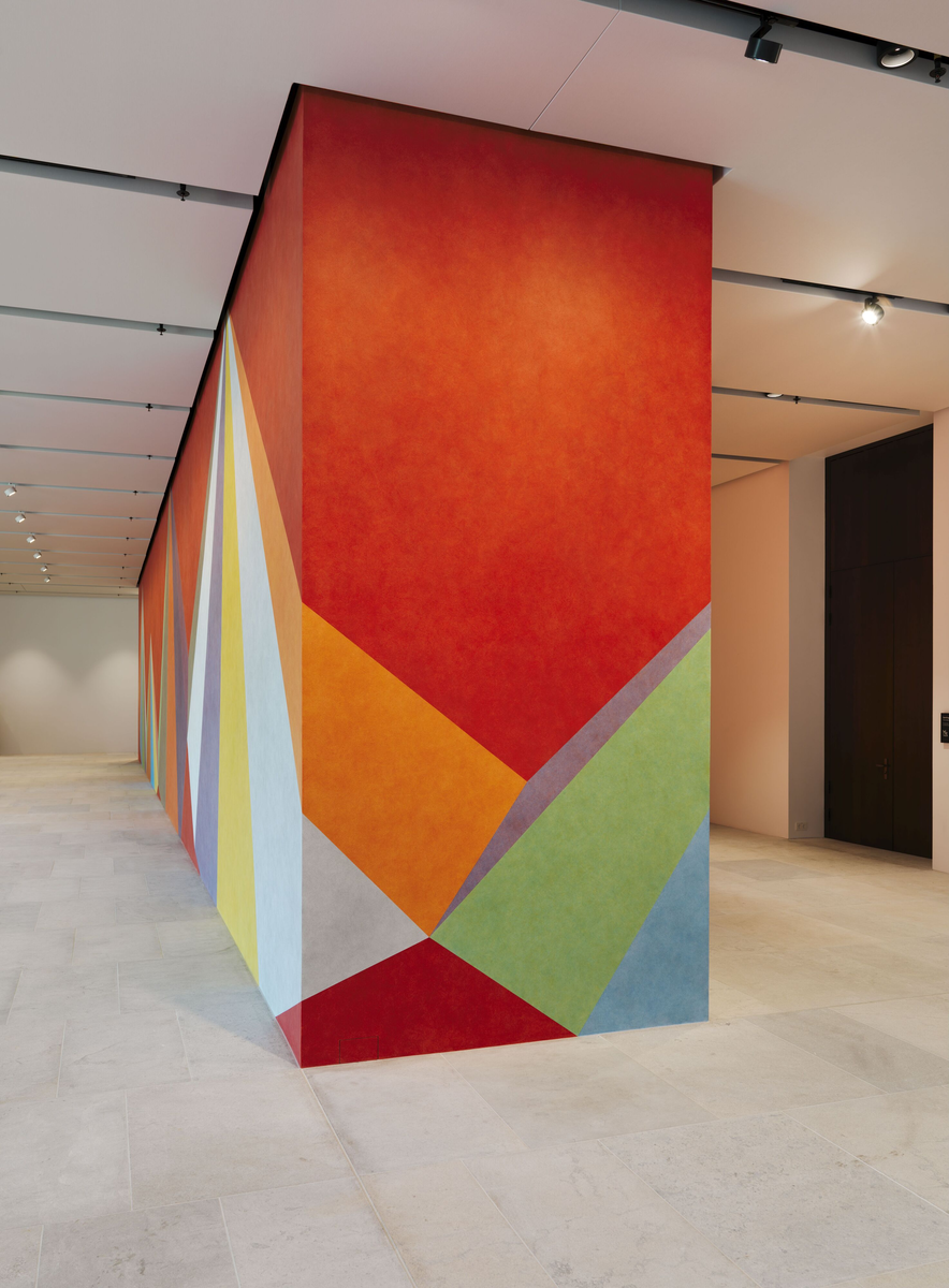 Wall Drawing #839 [Maleri]