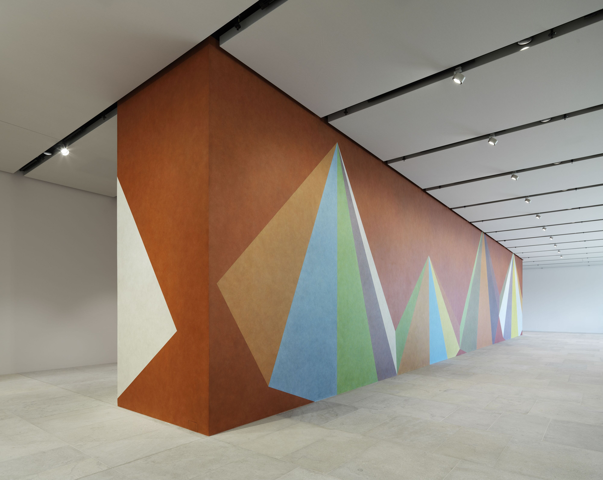 Wall Drawing #839 [Maleri]