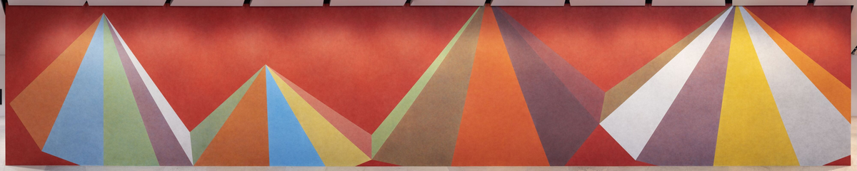 Wall Drawing #839 [Maleri]