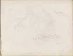 Riss til bokornament [Tegning]